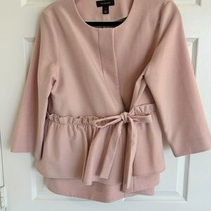 Halogen Blazer Pink/Blush Color Size M with belt